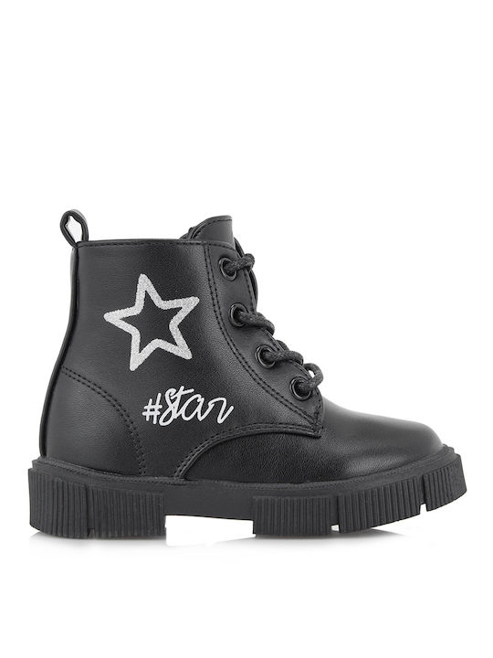 Exe Kids Military Boots Black