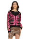 Relish Damen Langarm Pullover Rosa