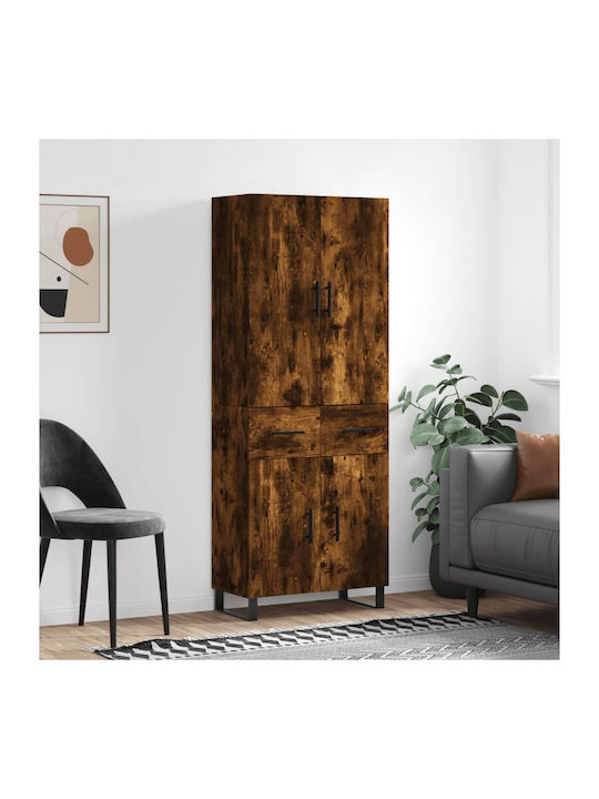 Kleiderschrank Büro Coffee 69.5x34x180cm