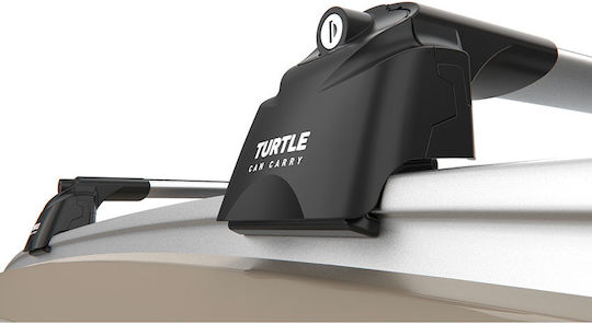 Turtle Air2 (with Roof Rack Legs and Lock) Silver