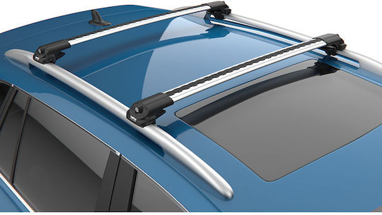 Turtle Air1 (with Roof Rack Legs and Lock) Silver