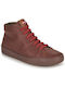 Camper Leather Women's Ankle Boots Brown