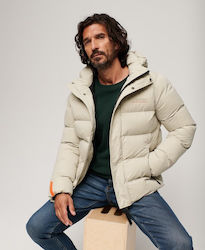 Superdry Men's Winter Puffer Jacket Gray