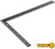 Vorel Carpenters Metallic Angle Ruler 60cm