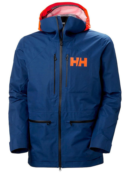 Helly Hansen Elevation Infinity 2.0 65785-606 Ανδρικό Μπουφάν για Σκι & Snowboard Μπλε