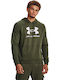 Rival Sweatshirt With Hood Khaki