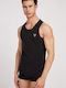 Men's Undershirt Sleeveless in Black Color