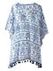Kentia Women's Caftan Beachwear Blue 000071596