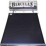 Hercules Solar Plus Ηλιακός Θερμοσίφωνας 160 λίτρων Inox Διπλής Ενέργειας με 2τ.μ. Συλλέκτη