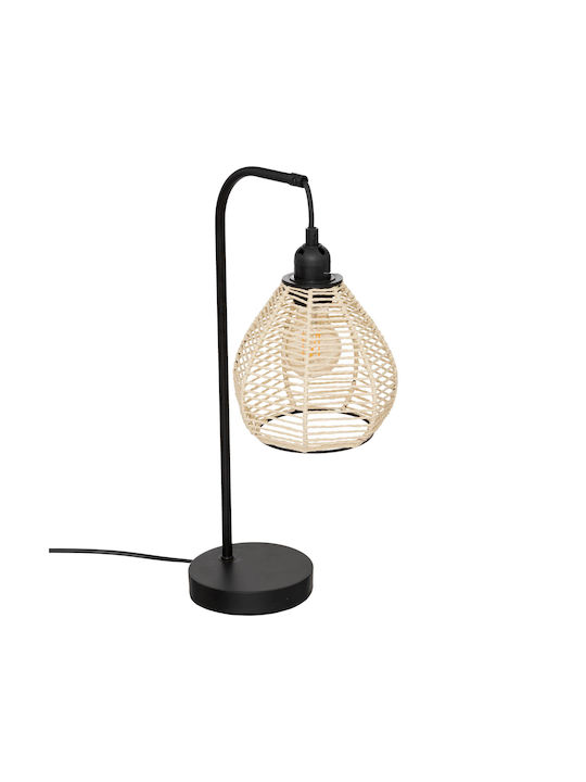 Spitishop A-s De Masă Decorativă Lampă Negru