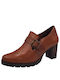 Desiree Shoes Tabac Brown Heels Siena