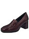 Desiree Shoes Burgundy Heels