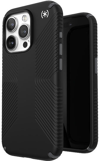 Speck Presidio2 Grip Magsafe Back Cover Πλαστικό Μαύρο (iPhone 15 Pro)