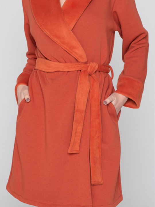 Jeannette Lingerie Sommer Damen Robe Orange