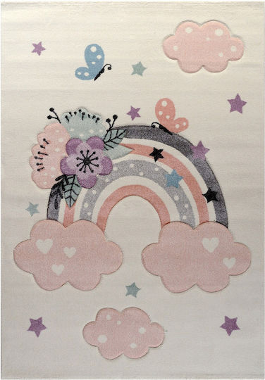 Tzikas Carpets Diamant Wolken Weiß / Creme 160x230cm