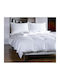 Nef-Nef Homeware Πάπλωμα Μονό Πουπουλένιο 160x220εκ. White 350 GSM 11 togs