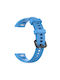 Curea Silicon Albastru deschis (Huawei Band 4)