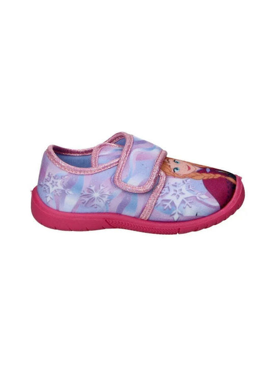 Frozen Kids Slippers Lilac