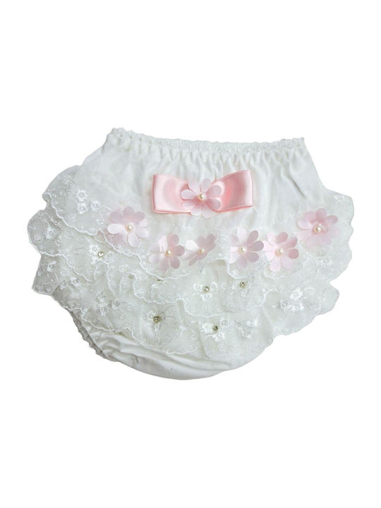 TakTakBaby Kids Panties White 1pcs