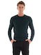 Gianni Lupo Men's Long Sleeve Sweater Green