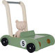 Jabadabado Teddy Baby Push Walker for 12+ Months Green