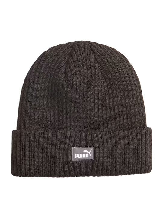 Beanie Unisex Beanie Knitted in Black color