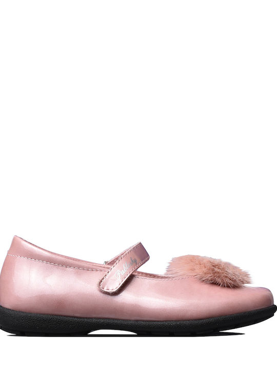 Pablosky Kids Ballerinas with Hoop & Loop Closu...