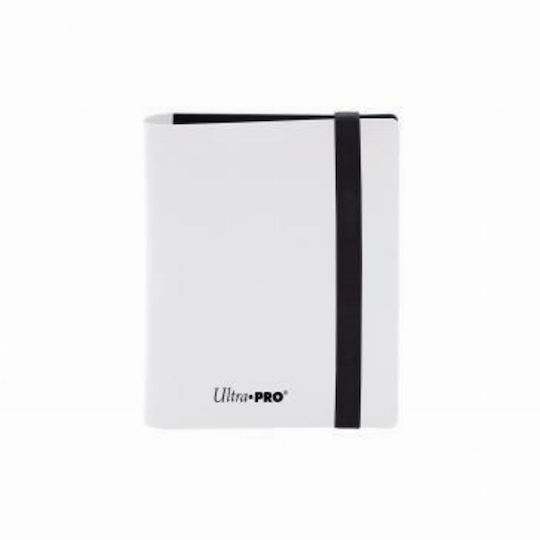 Ultra Pro 2-Джоб Гъвкава Pro-Подвързия Arctic Подвързия 1-Джоб Оверсайз Размер Бяла