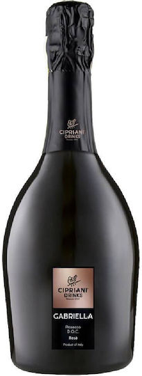 Cipriani Κρασί Gabriella Prosecco Ροζέ Ξηρό 750ml