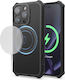Elago Magsafe Armor Back Cover Silicone / Plastic 1.8mm Black (iPhone 15 Pro)
