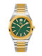 GC Watches Herrenuhr 42mm Batterie mit Silbernem rostfreiem Stahlarmband
