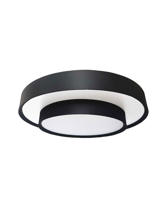 Atman Lorca Metalică Plafonieră de Tavan cu LED Integrat în culoare Negru 50buc