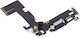 Flex Cable with Charging port in Black colour for iPhone 13