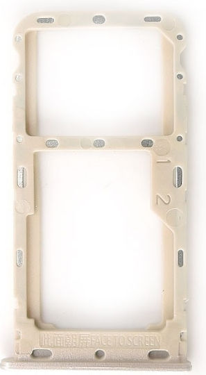 Υποδοχή Κάρτας Sim Χρυσό για Redmi 5