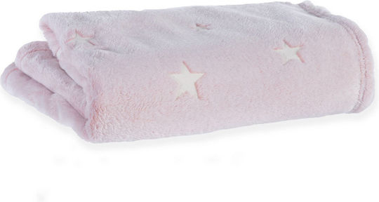 Nef-Nef Homeware Pătură Pătuț interstellar Fleece Roz 110x150cm