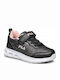 Flash Gordon 3 V Παιδικά Sneakers με Σκρατς & Φωτάκια Μαύρα