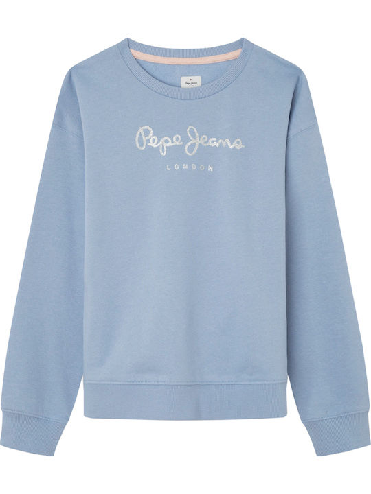Pepe Jeans Παιδικό Φούτερ Μπλε Rose