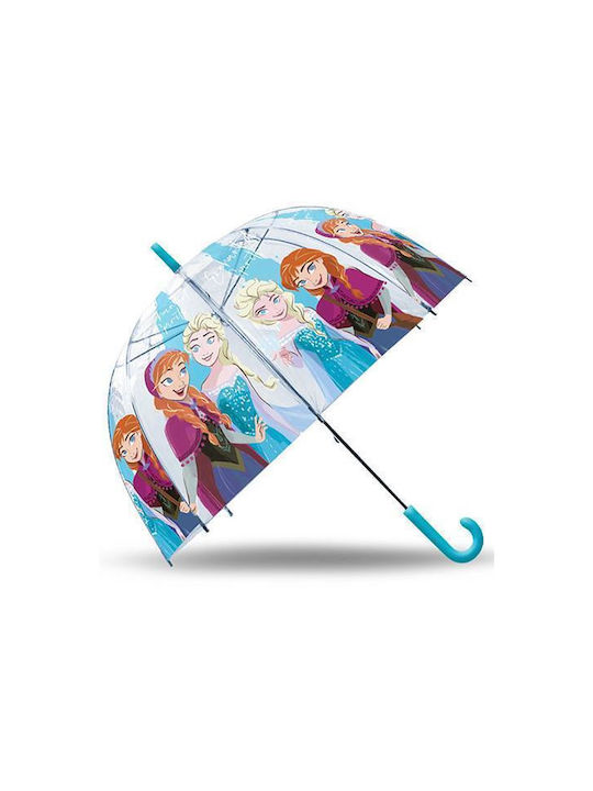 Next Kinder Regenschirm Gebogener Handgriff Automatisch Durchsichtig mit Durchmesser 46cm.