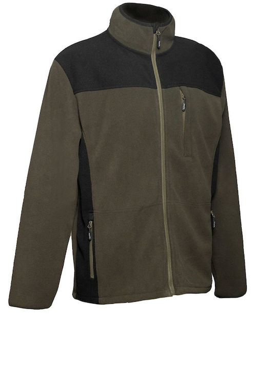 Toxotis Active Wear Jagdjacke Vlies Braun