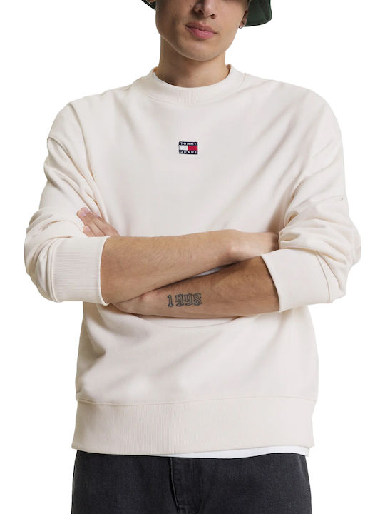 Tommy Hilfiger Φούτερ με Κουκούλα Λευκό