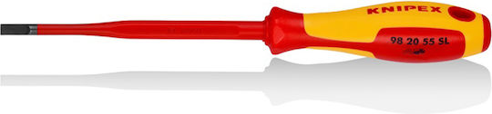 Knipex Κατσαβίδι Ίσιο με Μέγεθος Μύτης 5.5mm