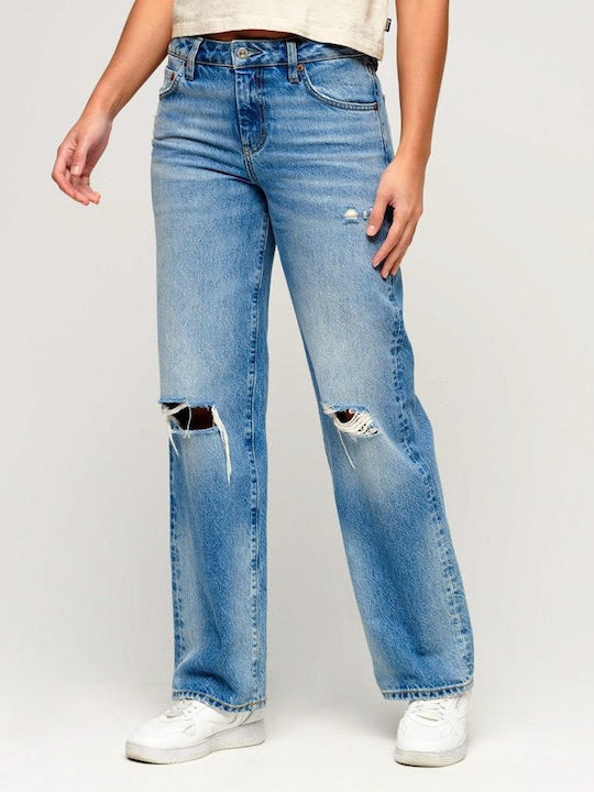 Superdry D1 Ovin Blugi de damă Talie medie