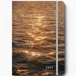 adBook Aesthetic Zilnic Agenda 2024 12x17cm e