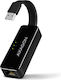 Axagon ADE-XR Adaptor Rețea USB cu Conexiune Cablată Ethernet
