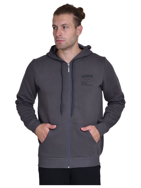 Target Men's Sweatshirt Jacket with Hood Gray