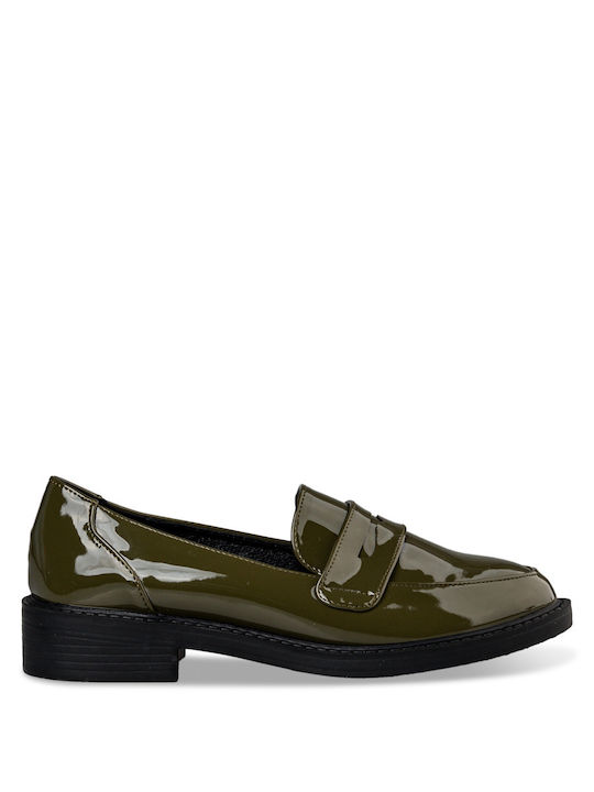 Envie Shoes Γυναικεία Loafers σε Πράσινο Χρώμα