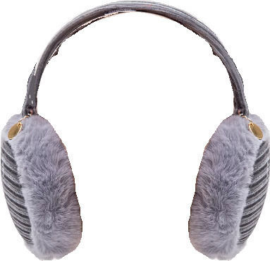 Ear02 Унисекс Слушалки за уши Плетено в Сив цвят