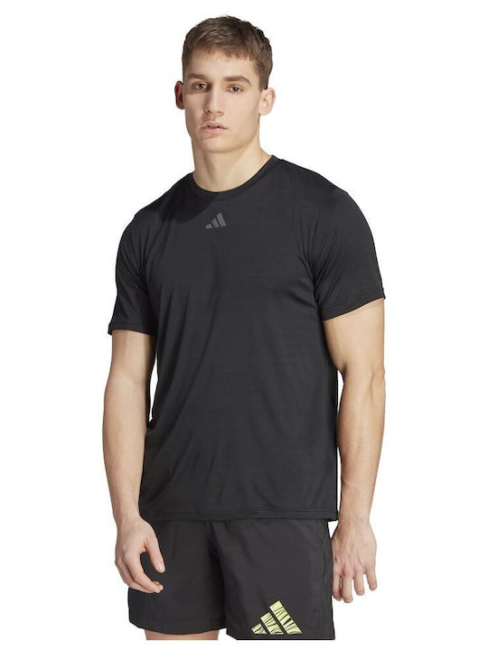 Adidas Мъжко Тениска с Къс Ръкав Черно