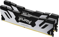 Kingston Fury Renegade Silver 96GB DDR5 με 2 Modules 2x48GB