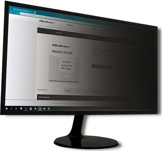 Qoltec Qoltec Computer Screen Filter Privacy 27 Inch 16:9